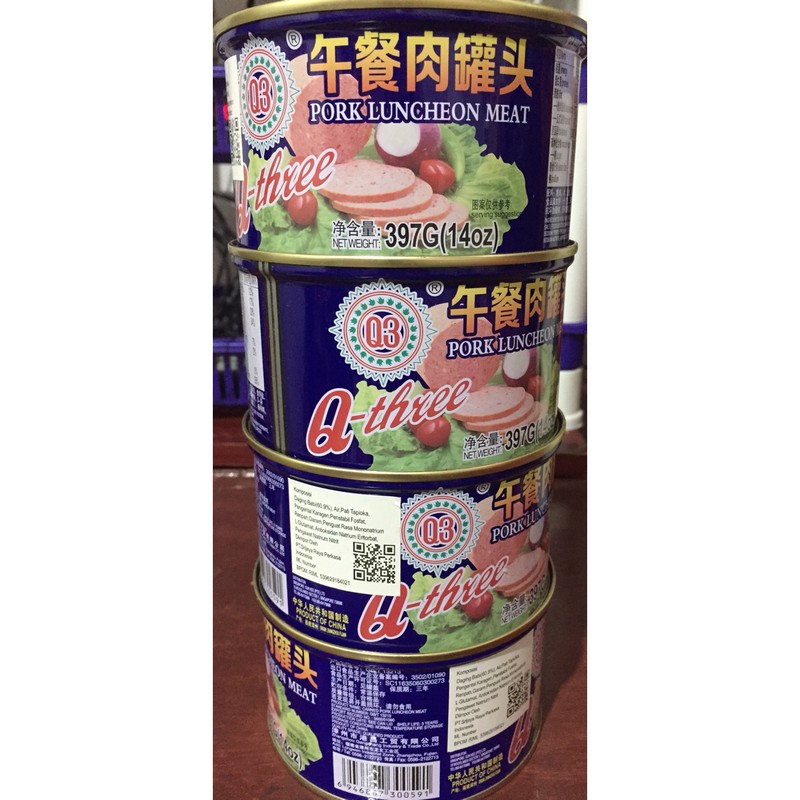 

Pork Luncheon Meat Q3 397gram