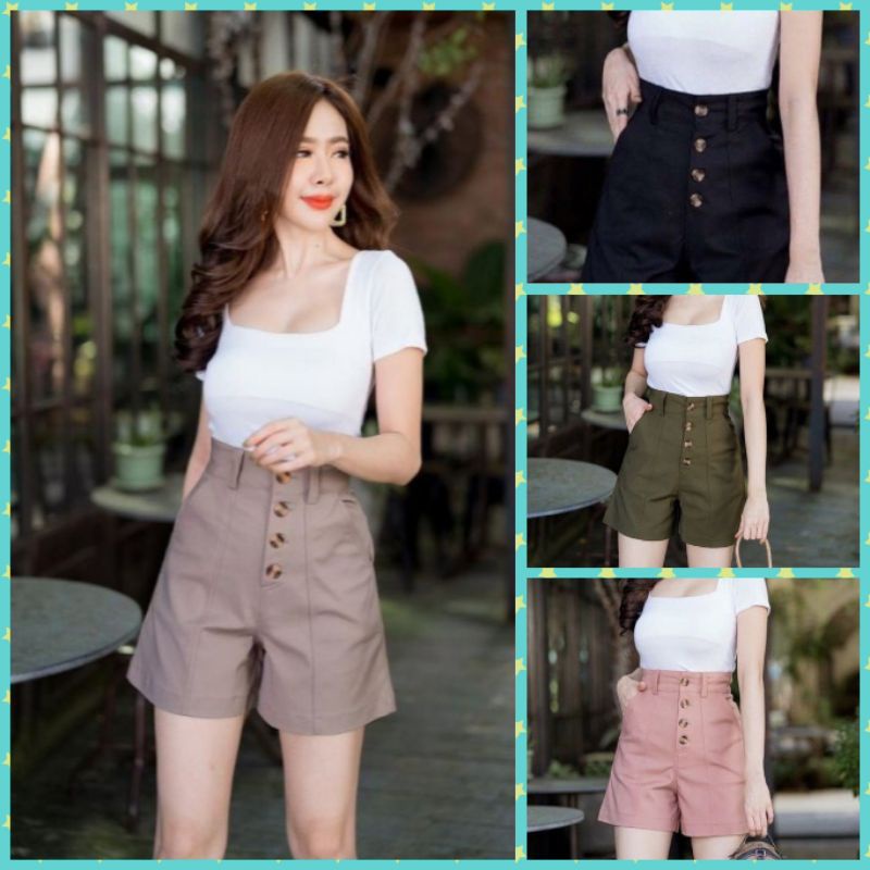 Celana Pendek Wanita Hot Pants Wanita Korean Style M L XL XXL