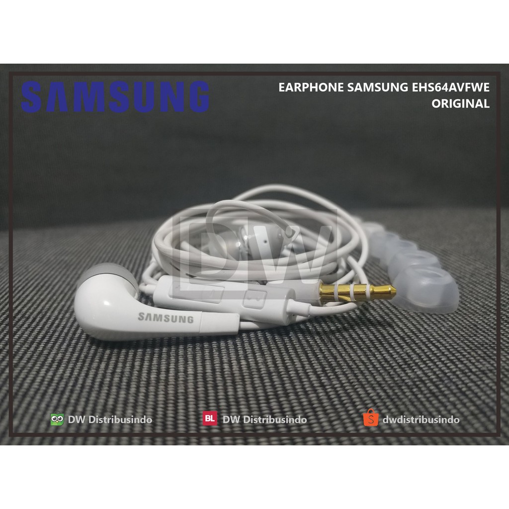 HEADSET EARPHONE SAMSUNG EHS64AVFWE A20 A30 A40 A50 A60 A70 A70s A31 A51 A71 M20 M30 M40 ORIGINAL-1