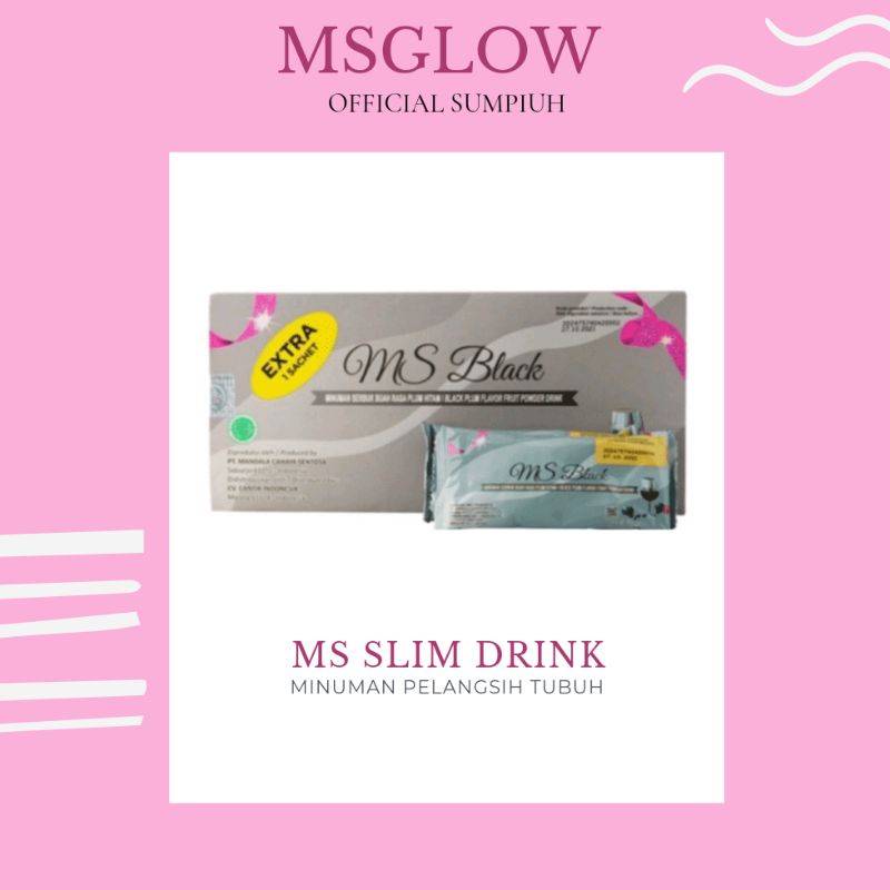 

MS Glow MS BLACK Sliming drink free Tumbler