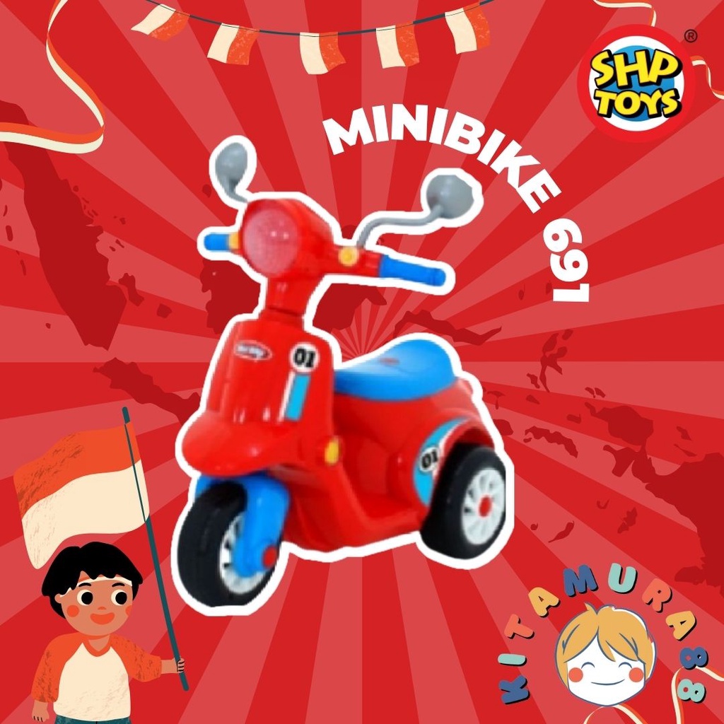 Mainan Anak Mini Bike Mb 691 SHP TOYS - Maenan Motoran