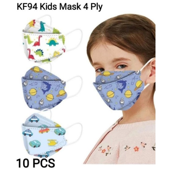 MASKER KF94 ANAK MOTIF KEKINIAN JAMAN NOW KARAKTER KARTUN  LUCU/ MASKER ANAK/ KF94 KIDS ISI 10PCS PREMIUM