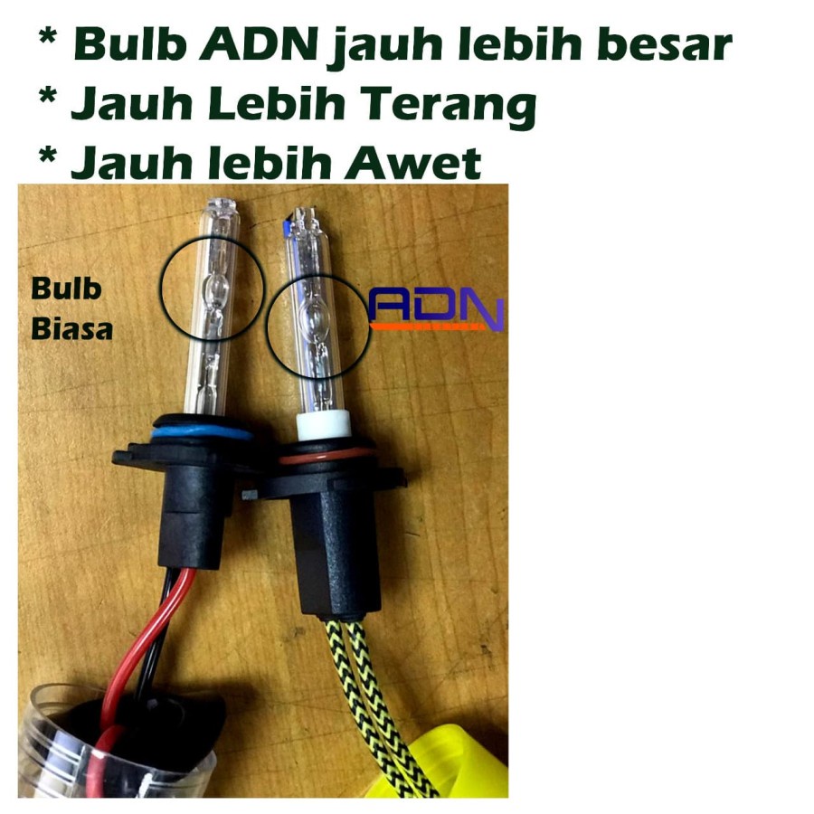 BOHLAM HB3 ( 9005 ) HB4 ( 9006 ) QUICK START ADN 35W 55W - 100W GARANSI By ADN.in