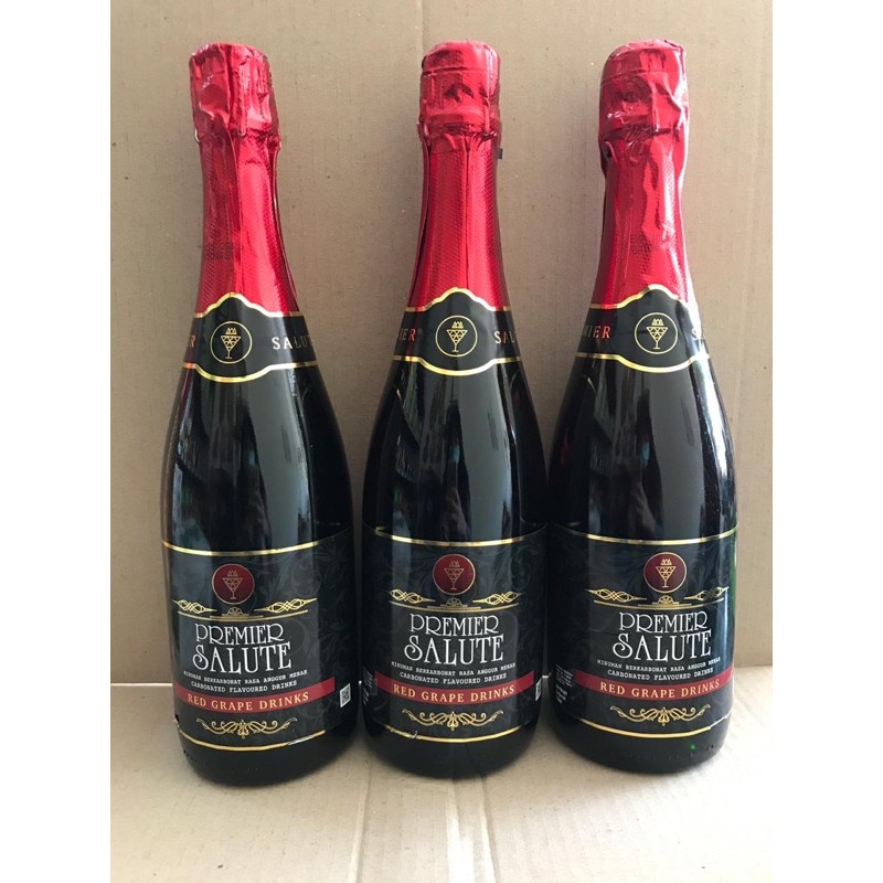 PREMIERE SALUTE RED GRAPE NON ALKOHOL 750ml /ANGGUR MERAH TANPA ALKOHOL