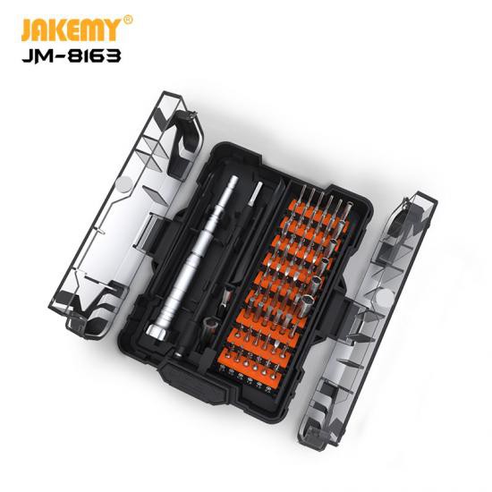 JAKEMY JM-8163 62 in 1 Maintenance Tools Wingbox For All Komputer Laptop Handphone