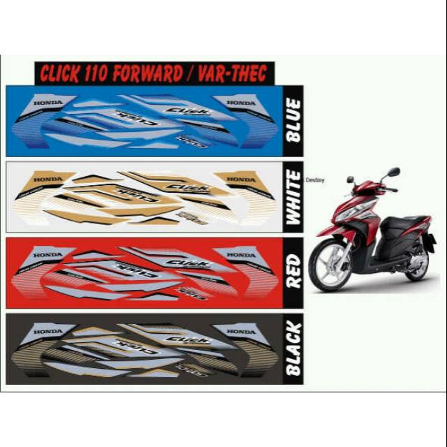 Striping click vario techno 110 thailand