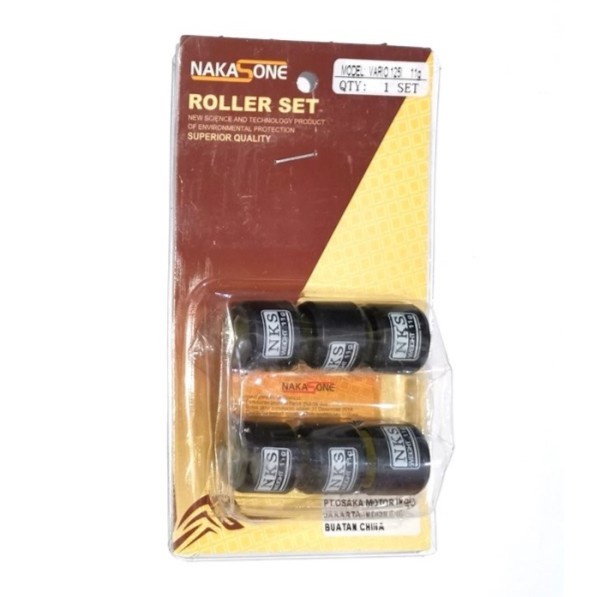 RSPS ROLLER VARIO 125 FI 11 GRAM ROLLER SET VARIO 125FI 11 GRAM NAKASONE