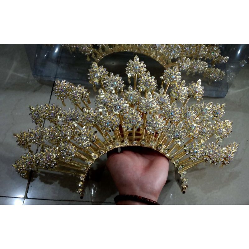 bando/mahkota/sunting adat bugis pengantin