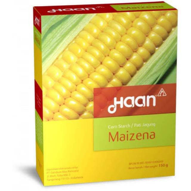 

Promo Spesial - Haan Tepung Maizena/Corn Starch/Pati Jagung 150 Gram