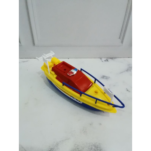 mainan anak Mighty boat, mainan anak kapal kapalan, mainan anak boat seru