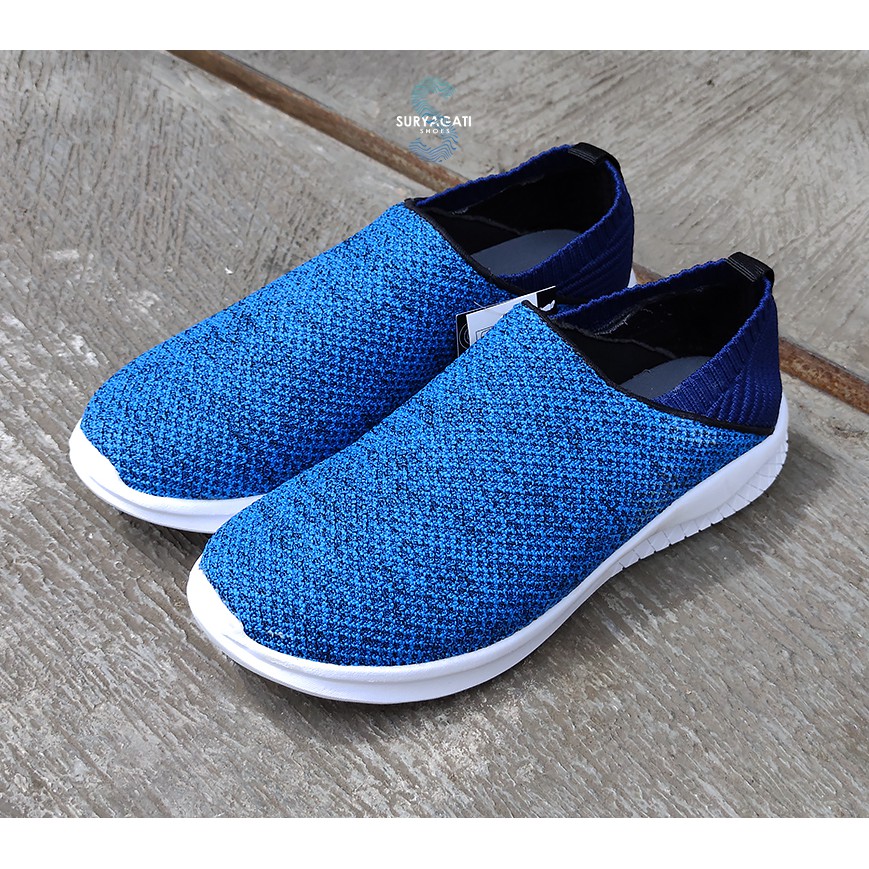SEPATU LOGGO PHYLON GENTHEL TURBO 03 / sepatu slip on casual running olahraga kerja sekolah pria wan