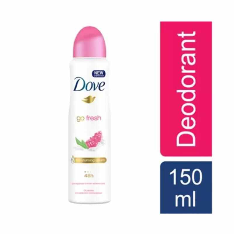 Jual DOVE Deodorant Spray Go Fresh Pomegranate & Lemon Verbena [150 mL] Shopee Indonesia