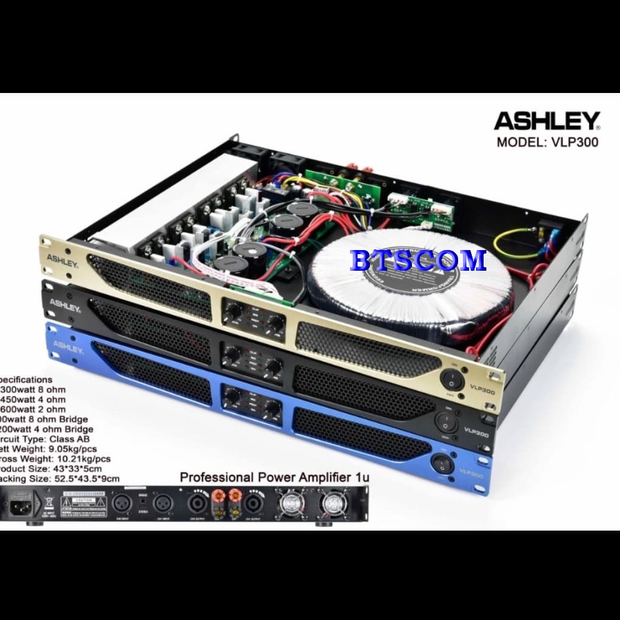 AMPLI POWER ASHLEY VLP300 / POWER ASHLEY VLP300