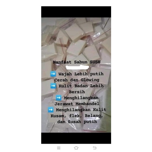 SABUN VIRAL / SABUN SUSU DOMBA