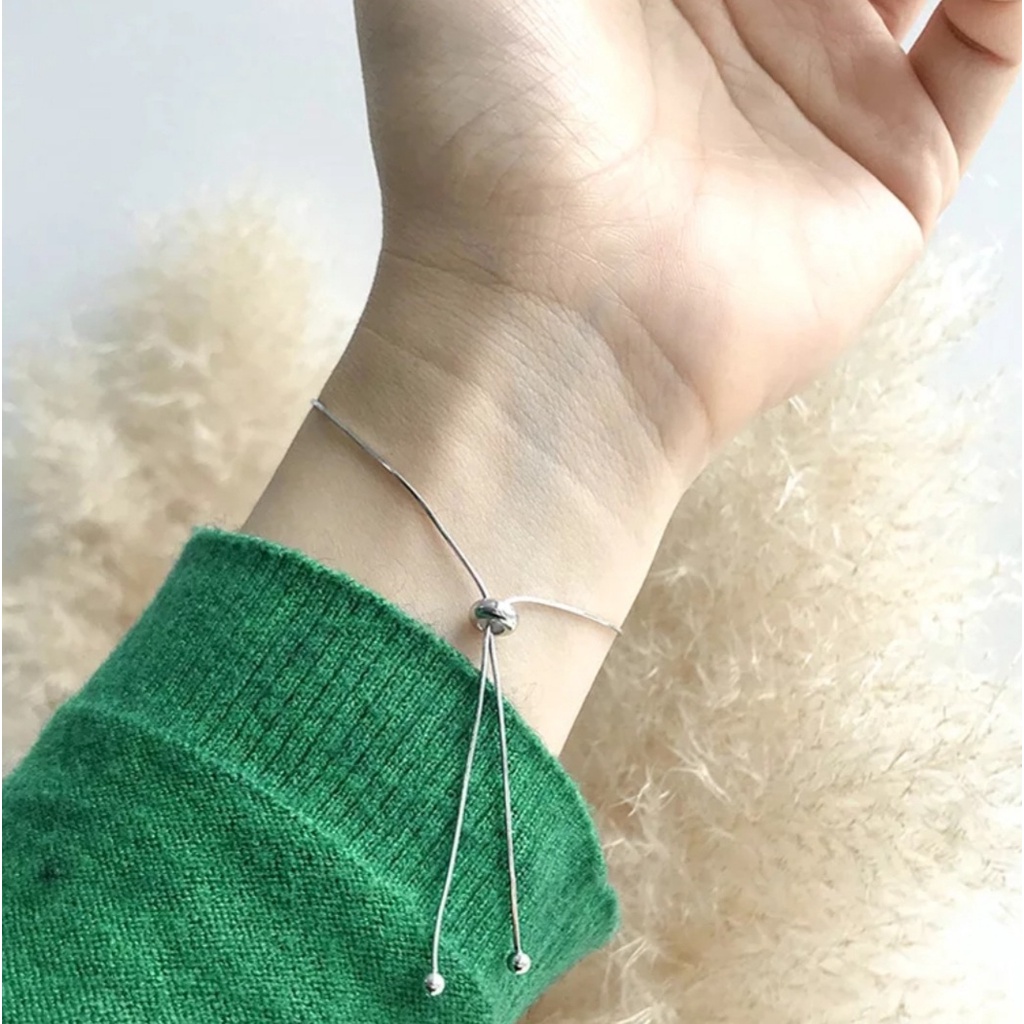 Gelang Serut Titanium Model Rantai Tulang Ular Polos Warna Gold dan Silver