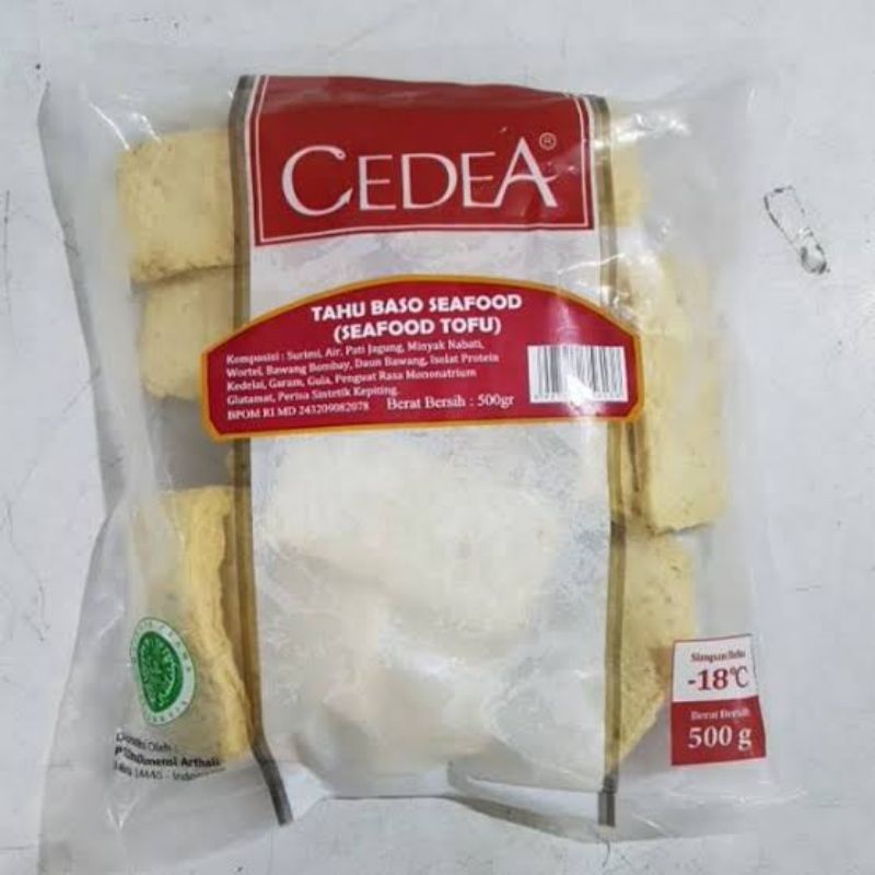 

Cedea Seafood Tofu 500gram