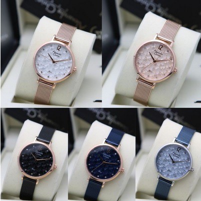 original Alexandre Christie jam tangan wanita AC 2728/ ac2728 stainless steel