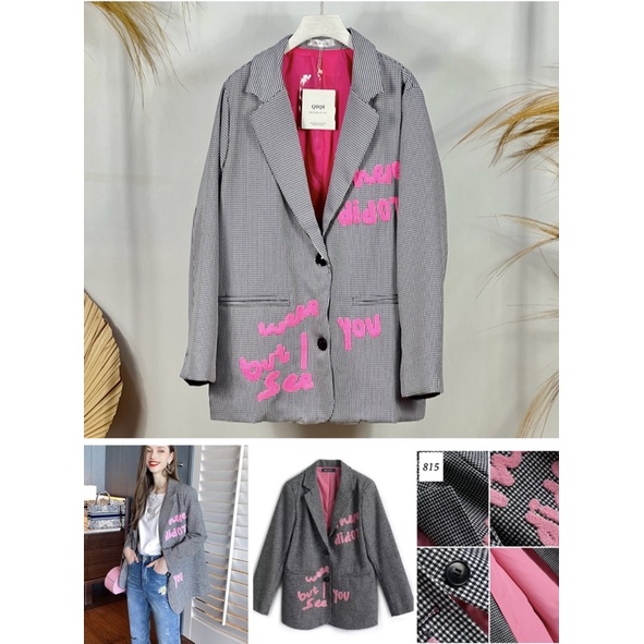 Blazer import Grosir Pgmta Kode 815 serian isi 4 pcs