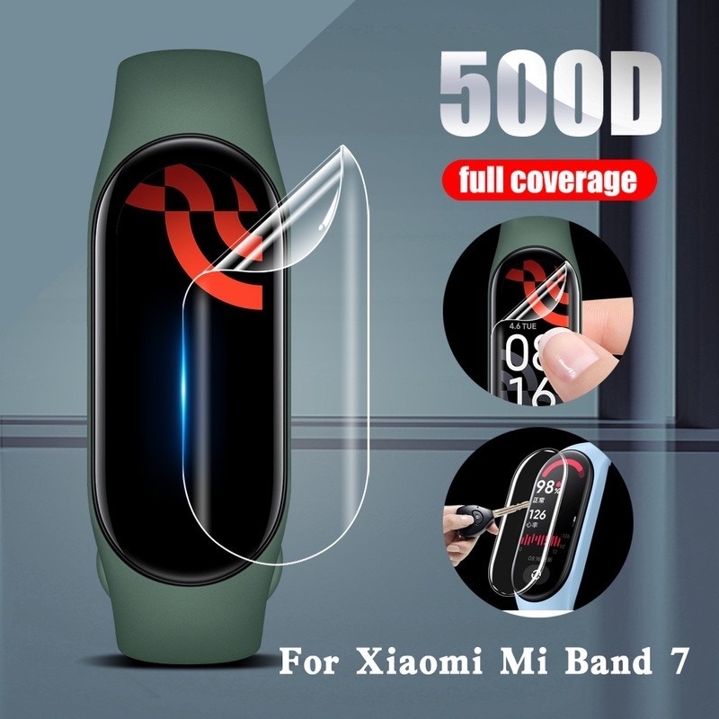 Pelindung Layar Hydrogel Anti Gores Untuk Smartwatch Xiaomi Mi Band 7 7NFC