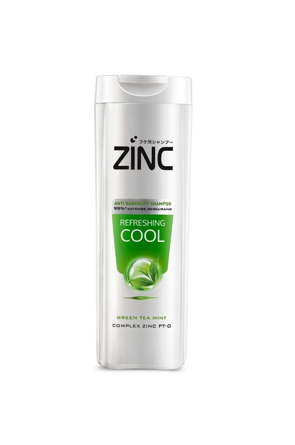 Zinc Shampoo Refreshing Cool Botol 340 ml