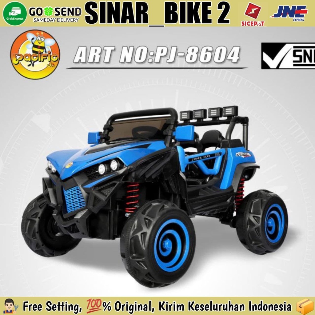 Mainan Mobil Rocking Mode Anak Aki RC Jeep Pacific PJ-8604