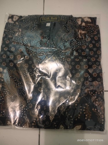 Atasan Batik Pria | Perwira Lengan Panjang | Batik Kanaya