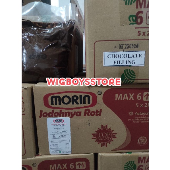 

Coklat Filing 2kg filing pasta selai coklat morin chocolate filling
