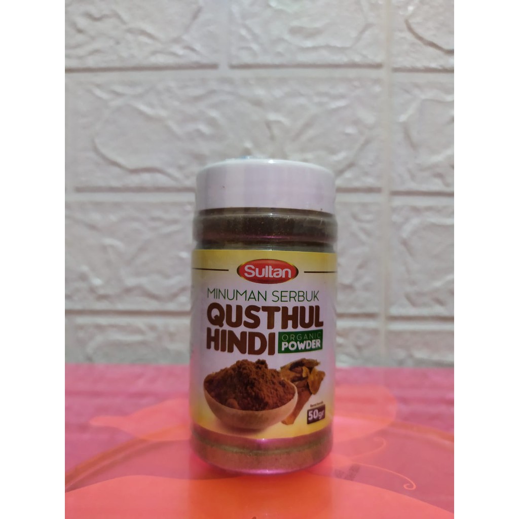 

minuman SERBUK QUSTHUL HINDI SULTAN 50 gram qusth al hindi