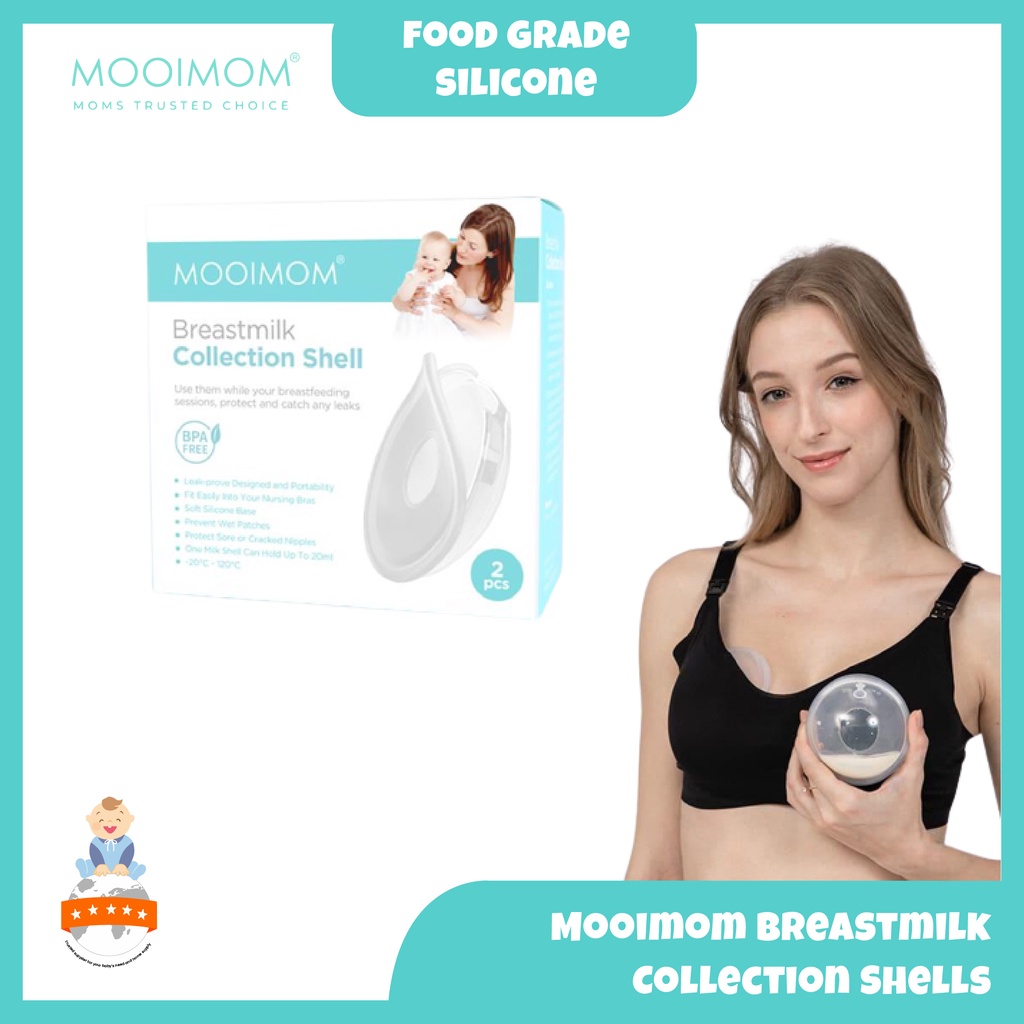 Mooimom Breastmilk Collection Shells Penampung ASI