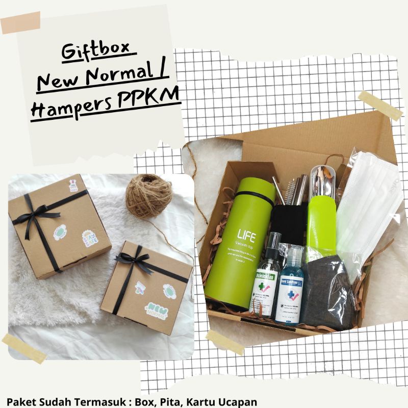 

Kado Ulang tahun/ Hampers New Normal / Hampers Pandemi / Gift box Wisuda / Hampers Lebaran /KadoUnik