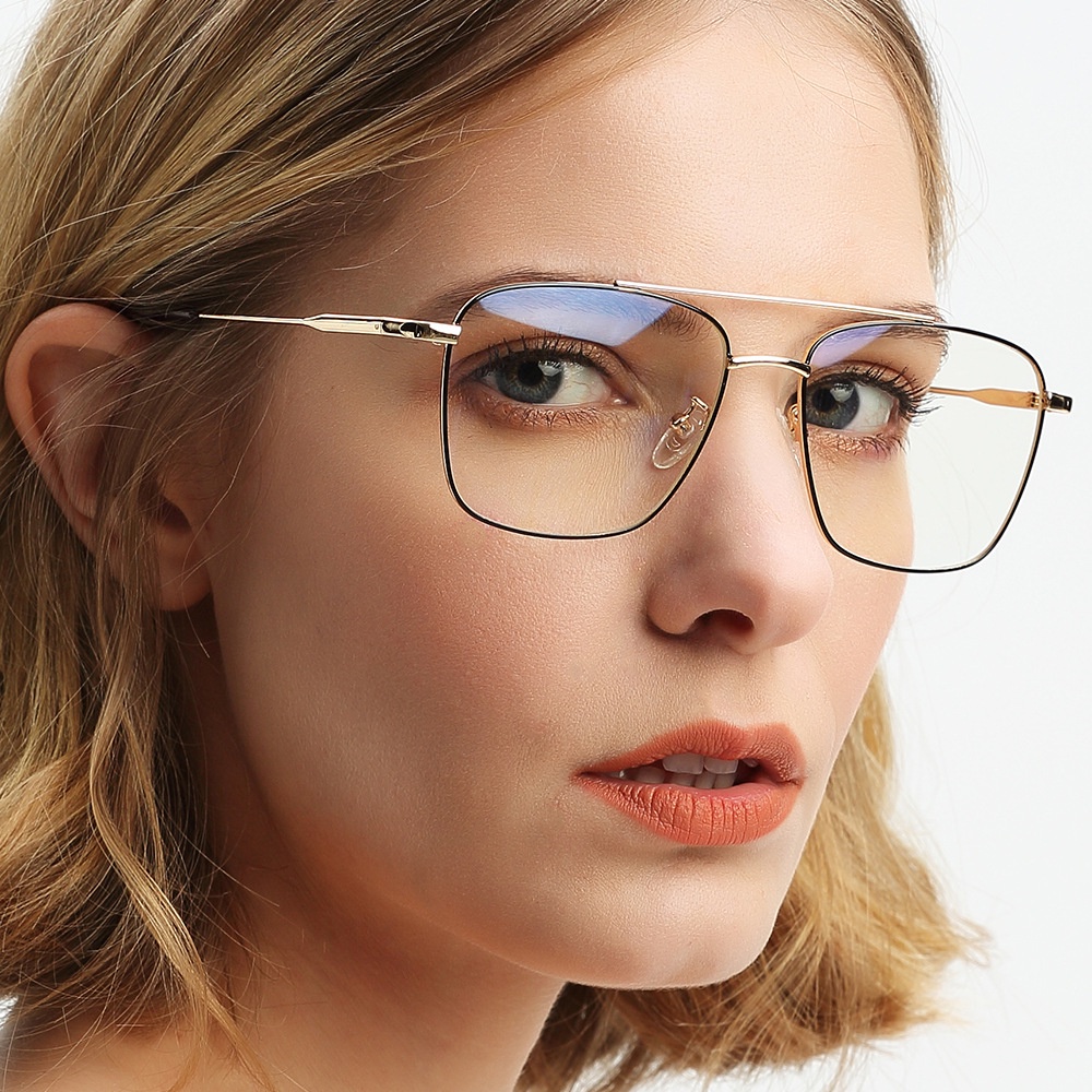 Anti radiation eyeglasses replaceable lens UV400 glasses for women men
