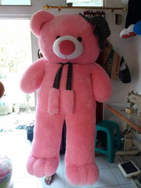 teddy bear jumbo pink