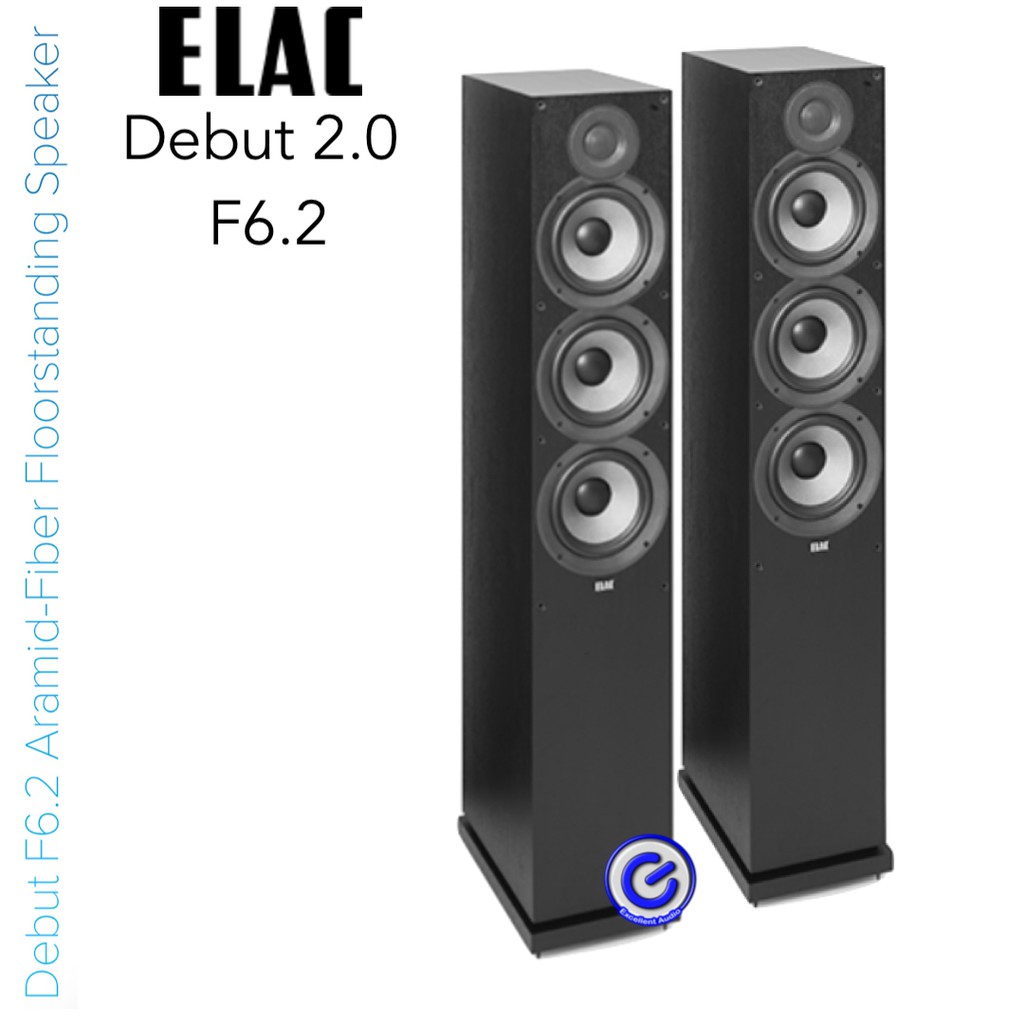 Elac Debut 2 F6.2 F62 Floorstanding speaker