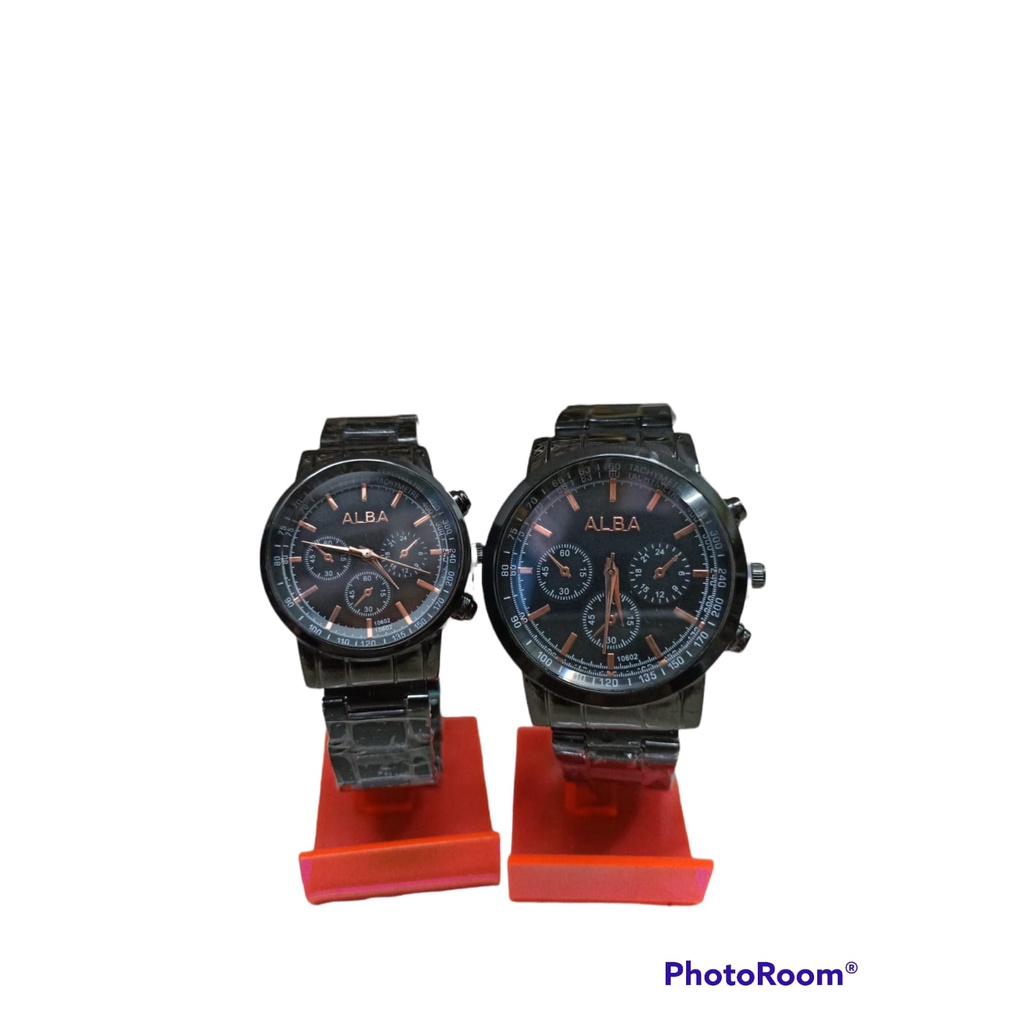 JAM TANGAN ALBA COUPLE PASANGAN JAM TANGAN MURAH NEW