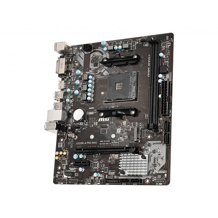 Mainboard MSI A320M-A Pro MAX AMD AM4 - Mainboard MSI A320MA Pro MAX AM4