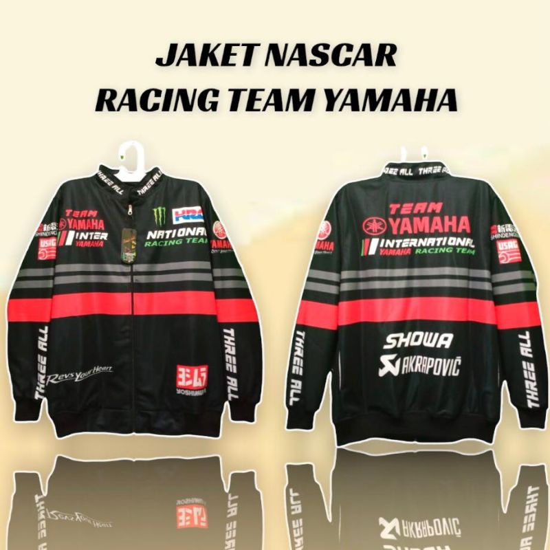 Jacket nasctar /  jaket motor / jaket sunmori team Yamaha internasional / jaket pria / jaket keren / jaket murah