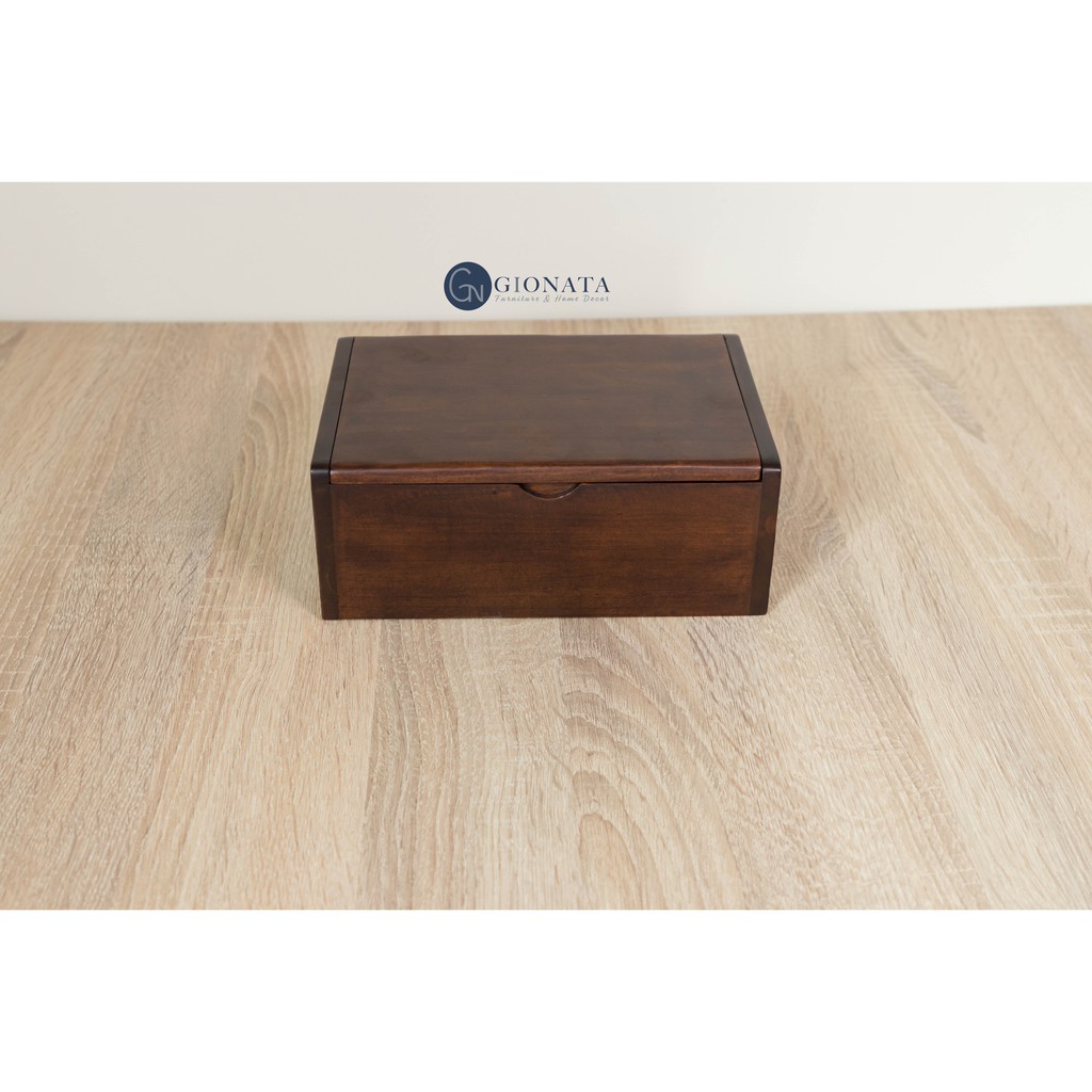 

Dekornata Nata Walnut Wooden Box / Kotak Penyimpanan Kayu / Box Kayu / Kotak Kayu