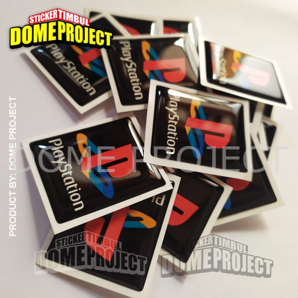 STIKER MOTOR TIMBUL EMBLEM DASI MOTOR VESPA LOGO PLAYSTATION PIAGGIO PRIMAVERA GTS 150 SPRINT LX S AESTHETICOUTDOOR