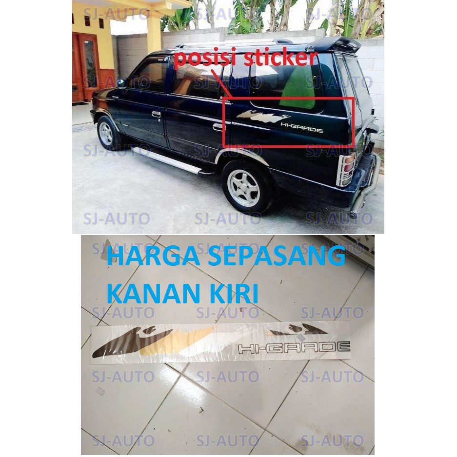 Sticker Body Panther Hi Grade lama Lis Body Panther Hi Grade Lama