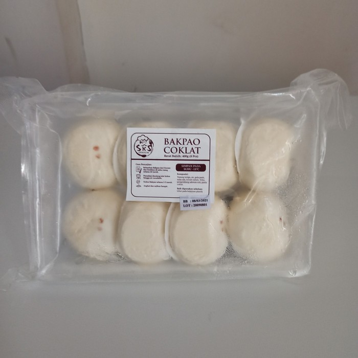 

Dimsum SKS - Bakpao Coklat isi 8pcs