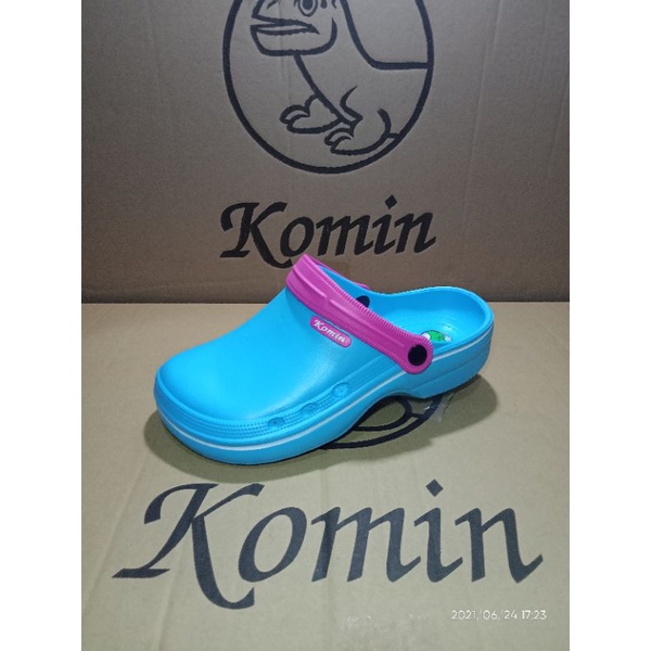 Sandal Baim Wanita / Medis / Merk Komin size 36-40-Biru muda 2 warna