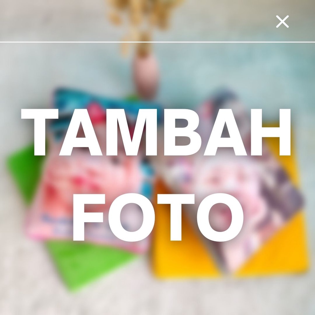 Pillowart - TAMBAHAN BIAYA CETAK BELAKANG DAN BUNGKUS KADO - ART098
