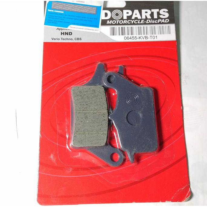 Ini Kampas Rem Depan Vario 150 Vario 125 Beat Street Beat Pop Indoparts Murah