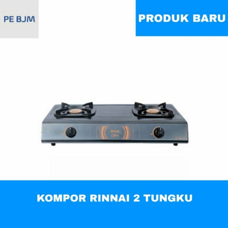 KOMPOR RINNAI 2 TUNGKU - RI-522 C - GARANSI RESMI