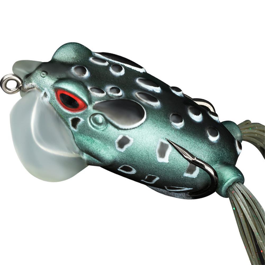 Shengyao 1Pcs Soft Frog Umpan Pancing 6.2cm 15g Fishing Lure Swimbait Bass Wobbler Kail Memancing Floating Ikan Bait Tackle