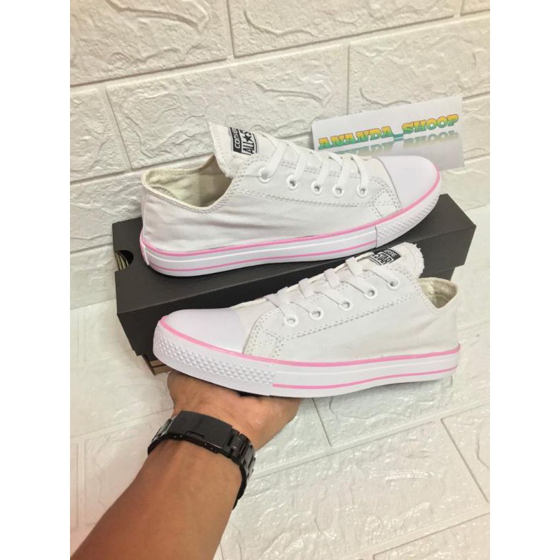 terlaris!!cod Sepatu sneaker converse allstar ct2 Putih pria/wanita + box