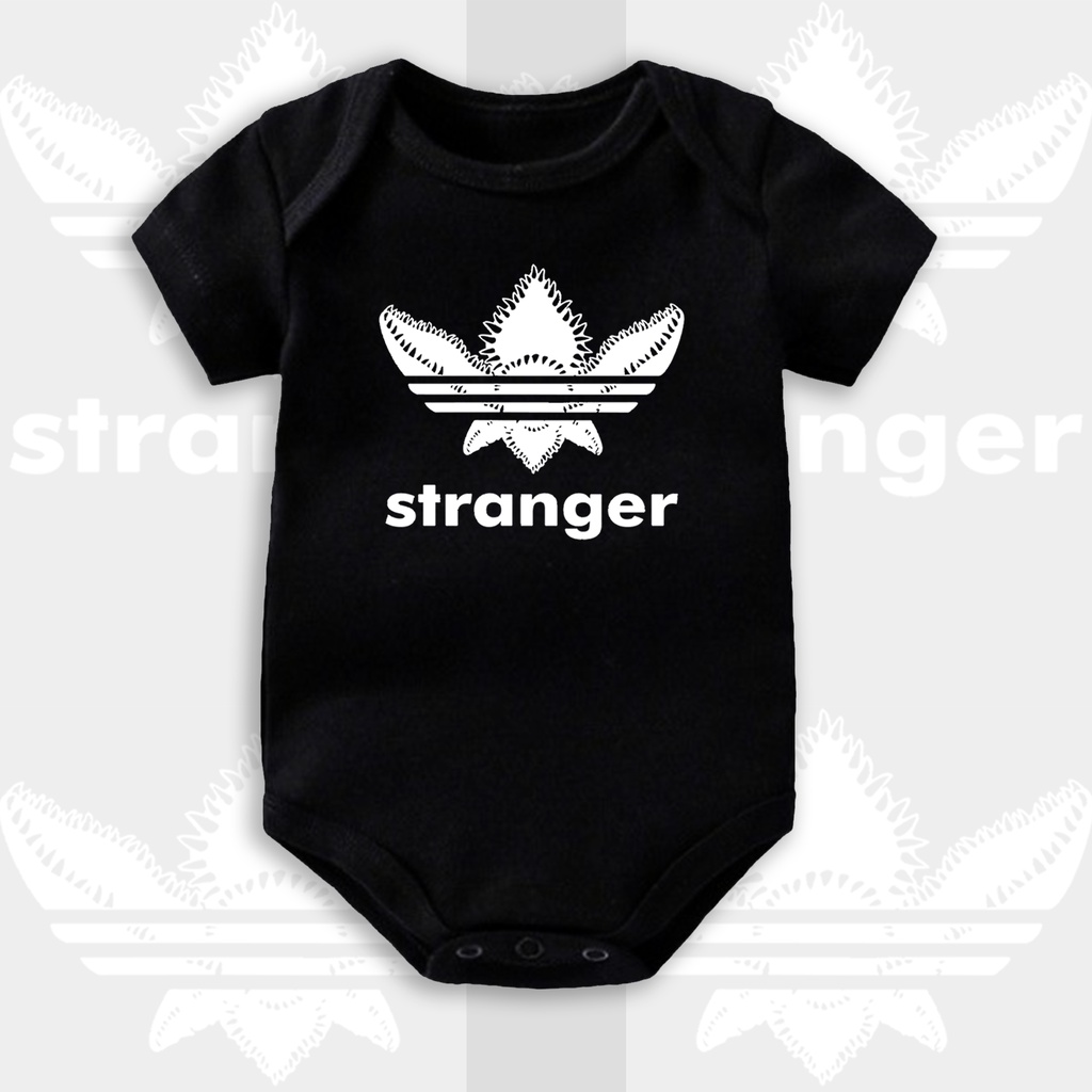 JUMPER BAYI HITAM - STRANGER THINGS