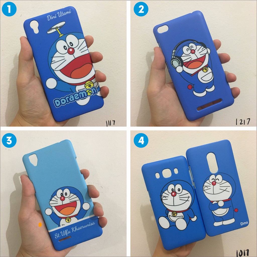 Cara Membuat Casing Hp Dari Kain Flanel Bentuk Doraemon 