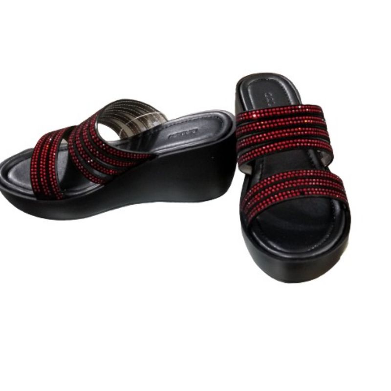 calbi klx sandal wedges fashion kekinian