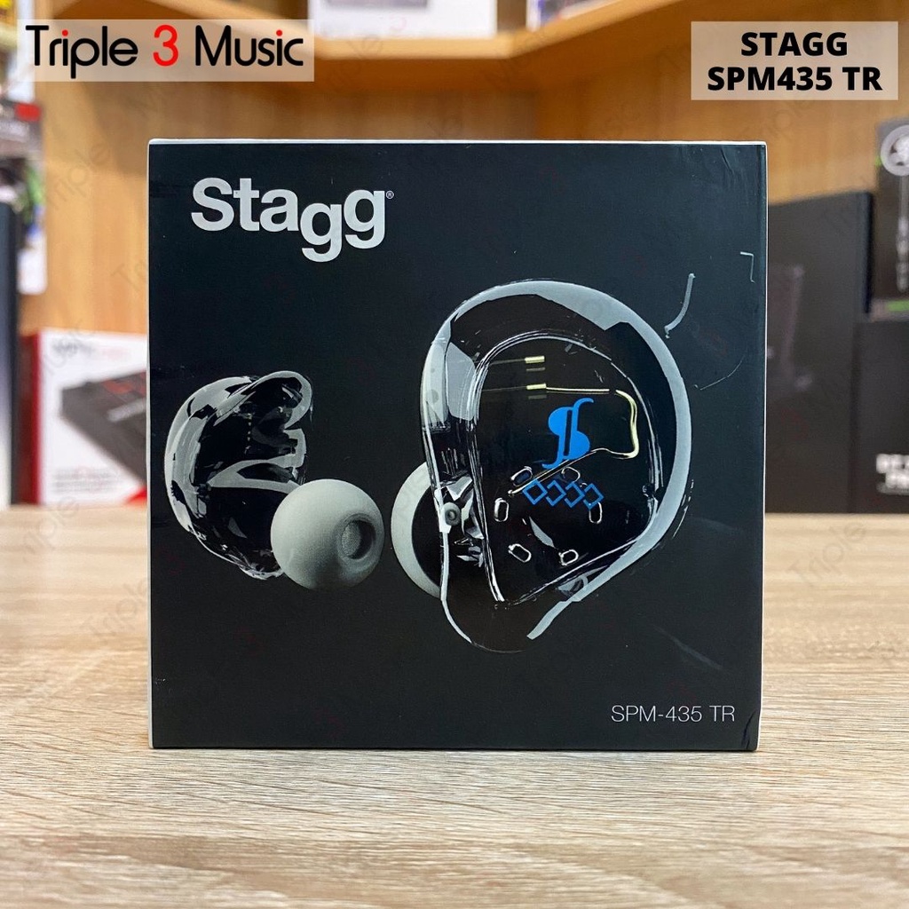 Stagg IEM SPM435 In Ear Monitor 4 Driver Hi Resolution